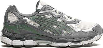 Asics GEL-NYC Cream/Steel Grey sneakers - men - Rubber/Suede/Mesh/Fabric/Thermoplastic Polyurethane (TPU) - 10