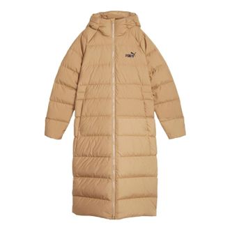 Puma (WMNS) PUMA Long Hooded Down Coat Beige 678331-85