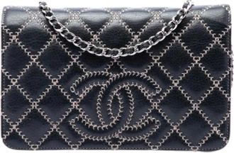Chanel Borsa a tracolla in pelle Pre-owned - - Pre-owned - Donna - Nero - ONE SIZE