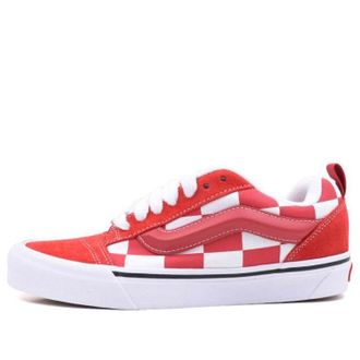 Vans Knu Skool Mega Check Red VN0009QCRED