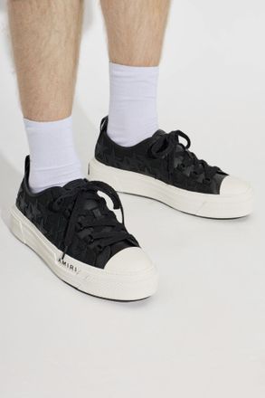 Amiri Stars Court Low Sports Shoes, Mens, Black