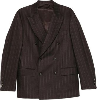 Kaptain Sunshine Pinstripe Double-breasted Jacket