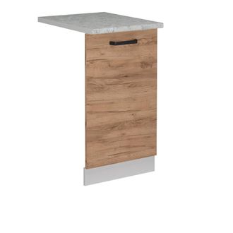 Vicco Tapa Del Lavavajillas R-line, Roble Dorado, 45 Cm, Et M&aacute;rmol