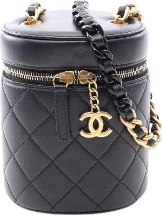Chanel Pre-owned Matelasse Small Vanity Shoulder Bag - Pre-owned - Mujer - Negro - ONE SIZE