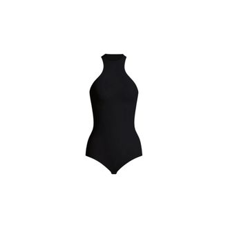 Alberta Ferretti Bodysuit - female - Alberta Ferretti - Full-Body - Black - M - Tops