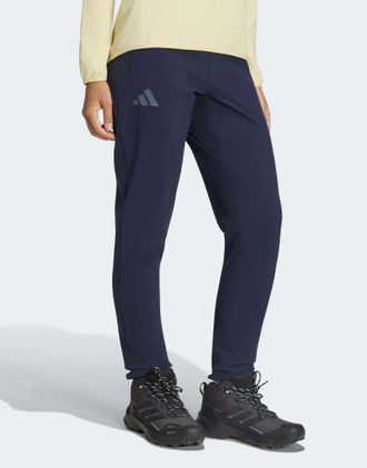 adidas adidas Performance Terrex - Pantaloni elasticizzati multi essentials color inchiostro leggendario-Nero