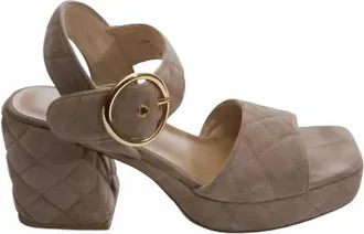 Vaneli Womens Moppet Sandal In Truffle Quilt
