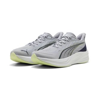 Puma Laufschuh PUMA DARTER PRO 2, Gr. 39, vibrant silber, deep plum, apple spritz, Textil, Schuhe Laufschuh, mit ProFoam D&auml;mpfungstechnologie, leichtes Tex