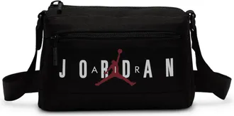 Nike Jordan Mens Jordan Crossbody Bag (3.3L) in Black | SM9031-023