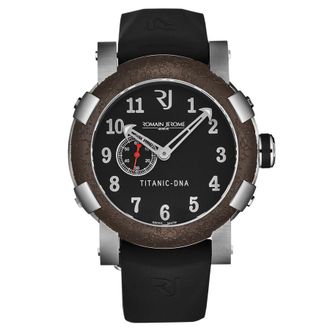 RJ Watches Titanic Automatic Black Dial Mens Watch RJ.TI.AU.101.10