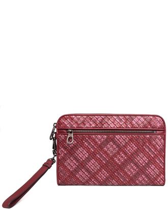 Bottega Veneta Leather Document Case