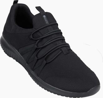 Mountain Warehouse Mens Mountain Warehouse Mens Swift Lightweight Trainers - Black - Size: 12