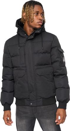 Kings Will Dream Mens Kings Will Dream Wakaday Bomber Jacket in Black