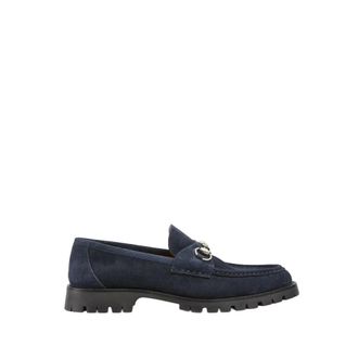 Gucci Loafer con adorno Horsebit - Shoes - Hombre - Azul - 40 1/2 EU