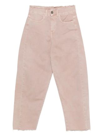 So Allure cotton trousers - women - Cotton - 44 - Pink