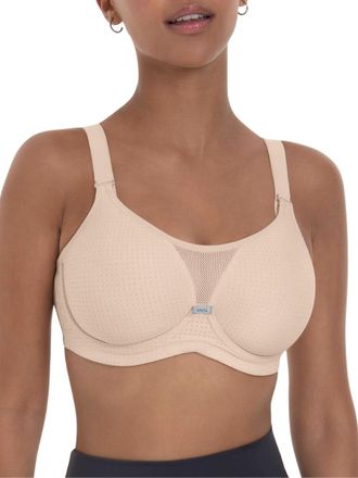 Anita Womens Performance WireX Sports Bra - Pink Polyamide - Size 34E