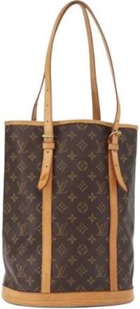 Louis Vuitton Pre-owned Bucket Bags, female, Brown, Size: ONE SIZE Pre-owned Vintage Bucket Bag