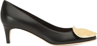 Sergio Rossi Leren pumps - Zwart