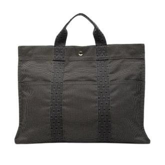 Herm&egrave;s Pre-owned Tote Bags, female, Gray, Size: ONE SIZE Pre-owned Herline Tote MM