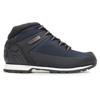Timberland Euro Sprint Waterproof Mid Hiker Textile Mens Ankle Boots - Navy - Size:UK 10.5