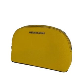Michael Kors Tweedehands Canvas handtassen - Dames - Pre-owned - Geel - Maat: ONE Size