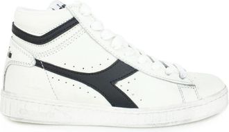 Diadora Leather Sneakers - Dames - Sneakers - Wit - 36 1/2 EU - Leer - Schoenen