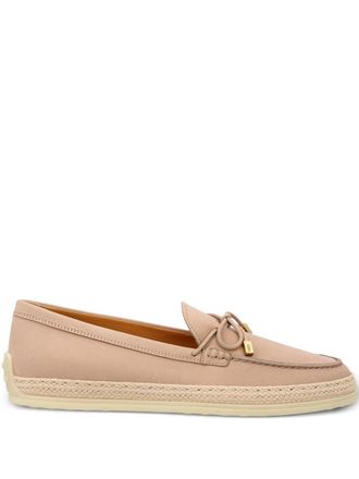 Tod's Tods Womens Flat Shoes Powder