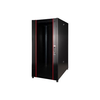 Link Armadi Rack Link Armadio Rack Per Reti 19 32u (a)1558, (l)600, (p)600 Colore Nero Porta Vetro Serie Eavi