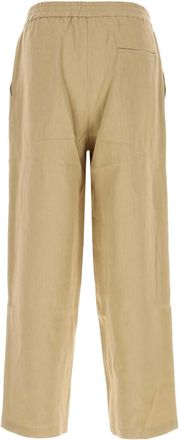 Le Kasha Organic Linen Trousers - Beige