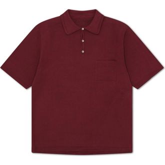 Fortela Chris Short Sleeve Polo in Violet at Nordstrom, Size Xx-Large Eu