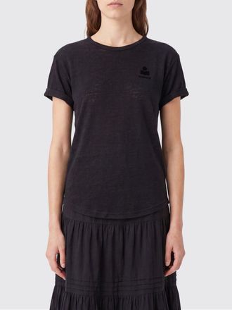 Isabel Marant T-shirts in lino con logo