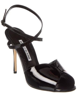 Manolo Blahnik Hourani 100 Patent Sandal