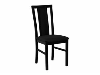 Mirjan24 Silla Victorville 157, Negro, 93x43x40cm, Tapiz, De Madera, Madera, Muebles Ya Montados