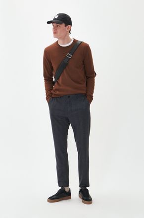 Matinique Casual broek Regular fit navy blue