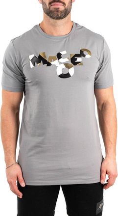 Maceoo Scrabble Logo Cotton Graphic T-Shirt in Grey at Nordstrom, Size 7