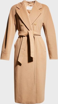Max Mara Wool-Cashmere Double-Breasted Madame Coat