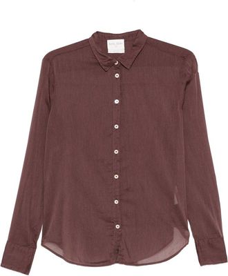 Forte_Forte Camicia Regular Voile Co/se