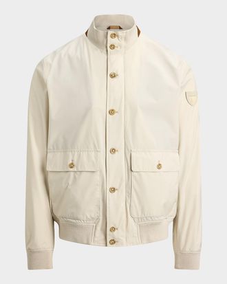 Polo Ralph Lauren Men & apos;s Performance Gabardine Bomber Jacket
