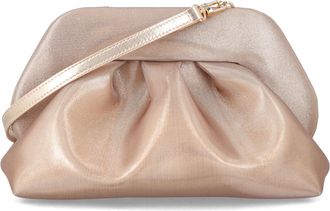Themoir&egrave; Medium Pleated Clutch In Recycled Bios Mesh