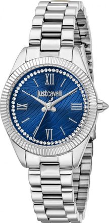 Just Cavalli Womens JC1L388M0055 Ladies Animalier Amabile Watch - Silver - One Size