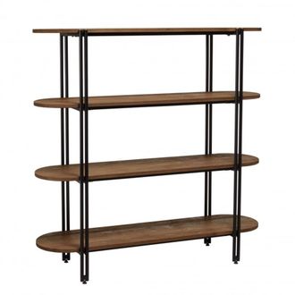 Macabane Estanter&iacute;a 4 niveles open space de madera de teca reciclada