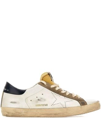 Golden Goose Super Star Leather Upper Foam Tongue Skate Star Shiny L
