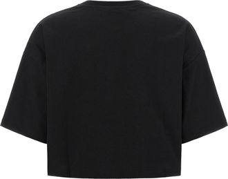 Balmain Womens Black Cotton T-Shirt