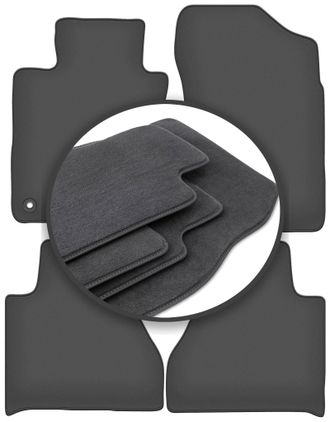 OEM Alfombrillas Premium Para Toyota Hilux Viii (2015-)