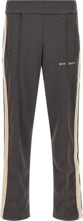 Palm Angels Heren, Broeken, Grijs, Maat: S