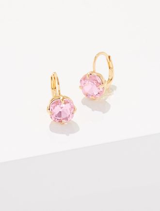 Talbots Piqu&eacute; Crystal Stud Earrings - Seashell - 001 Talbots