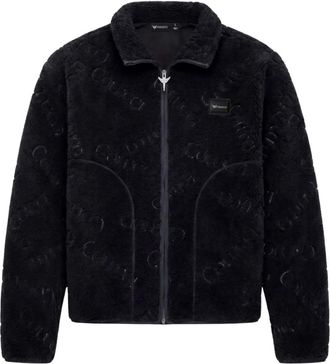 Carlo Colucci Giacca Teddy con logo - - Jackets - Uomo - Nero - S