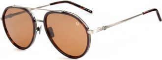 Belstaff Mens ROADMASTER-II-S217 ROADMASTER II 56 S217 Sunglasses - Brown - One Size