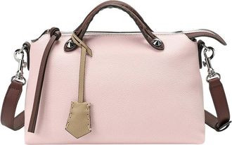 Tiffany & Fred Pebbled Leather Top Handle Satchel