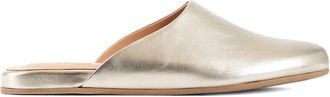 Ancient Greek Sandals The Slipper calf leather mules - Gold